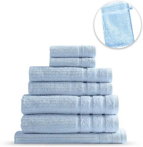 Royal Comfort Eden Egyptian Cotton 8 Piece Luxury Bath Towels Set