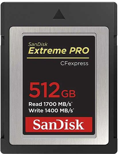 SanDisk 512gb Extreme Pro Cfexpress