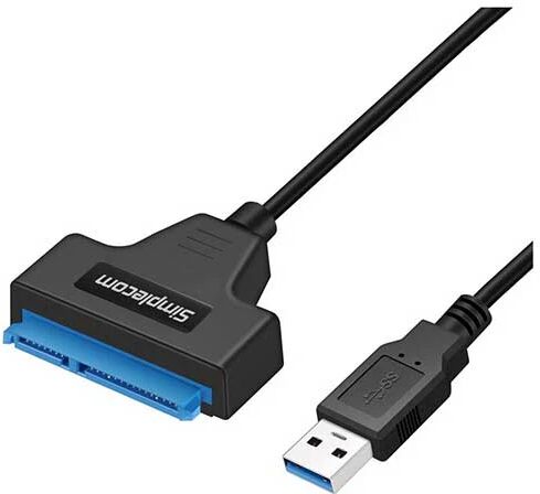 Simplecom Usb To Sata Adapter Cable For Ssd And Hdd