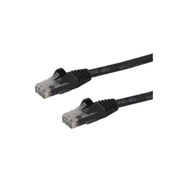 StarTech.com Startech Black Cat 6 Gigabit Ethernet Wire 650Mhz 100W