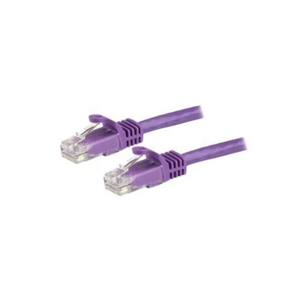 StarTech.com Startech Purple Cat 6 Gigabit Ethernet Wire 650Mhz 100W Poe Rj45
