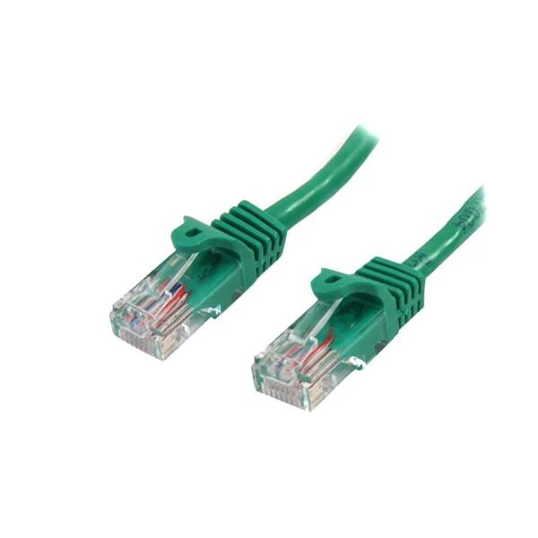 StarTech.com Startech 0.5M Green Cat5E Ethernet Patch Cable With Snagless Rj45 Connectors