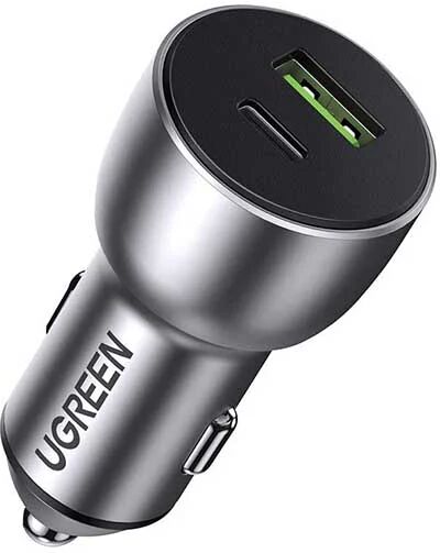 Ugreen 36w Pd Qc Fast Car Charger