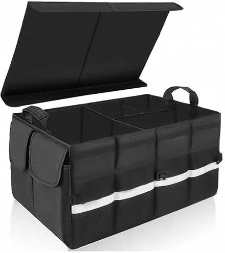 Ugreen Multifunctional Car Trunk Organizer Black