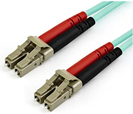 StarTech.com Startech 7M Om3 Lc To Lc Multimode Duplex Fiber Optic Patch Cable Aqua