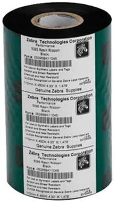 Zebra Ribbon Zebra P4T Rp4T Resin 5095 110Mm Wide 30Metre Length Mbl Printer