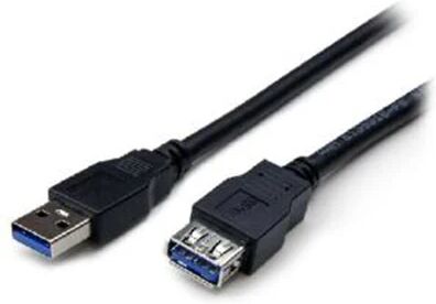 StarTech.com Startech 1M Black Usb 3 Extension Cable