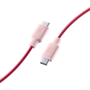 Cellular Line USB-Kabel »Style Color Data USB-C zu USB-C Kabel 1 m«, USB Typ... Pink Größe