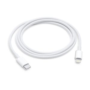Apple USB-Kabel »USB C - Lightning 1 m« weiss Größe