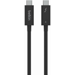 Belkin USB-Kabel »Connect Thunderbolt 4-Kabel«, USB-C, 200 cm, 2 m, aktiv,... Schwarz Größe