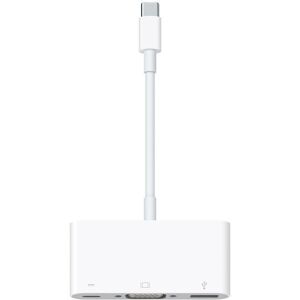 Notebook-Adapter »Apple Adapter USB C VGA«, VGA-USB Typ C-USB Typ A zu... weiss Größe