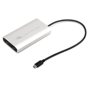 OWC USB-C Dual HDMI 4K Display Adapter mit DisplayLink für Apple Silicon M1 & M2 Macs oder andere Macs oder PCs mit USB-C oder Thunderbolt