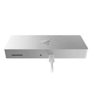 Razer Thunderbolt 4 Kabel Performance Thunderbolt Kabel (40 GB/s, bis zu 8K Auflösung, 100W Aufladung, Rückwärts kompatibel mit Thunderbolt 3) Weiß   2,0M