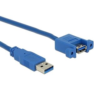 DeLOCK Kabel USB 3.0 A Stecker > USB 3.0 A Buchse zum Einbau 1 m