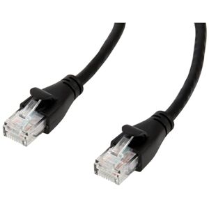 Amazon Basics Gigabit-Ethernet-LAN-Kabel, RJ45, Cat6, ideal für Heim- und Büronetzwerke, 0.9 m, Schwarz