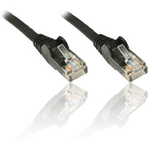 PremiumCord Netzwerkkabel, Ethernet, LAN & Patch Kabel Cat6, UTP, Schnell flexibel & Robust RJ45 Kabel 1Gbit/S, AWG 26/7, Kupferkabel 100% Cu, Schwarz, 3m