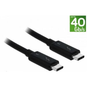 Delock 84846 - Thunderbolt-Kabel3 Delock USB C -> USB C St/St 1.50m schwarz