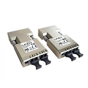 Lindy 38301 - DVI-D Extender 500m Fiber/LWL 2x Duplex LC (50 mikrometer)