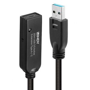 Lindy 43375 - USB 3.0 Aktivverlängerung Typ A an C - 20m