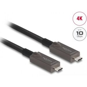 DeLock 84179 - Aktives Optisches USB-C Video + Daten + PD Kabel 15 m
