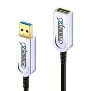 Divers FiberX USB 3.1-Verlängerungskabel - AOC USB A - USB A 40 m
