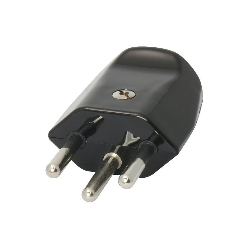 Stecker Typ 12, schwarz