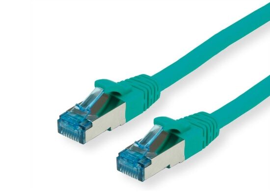 Value CAT6A-Netzwerkkabel, S/FTP, 10m, grün
