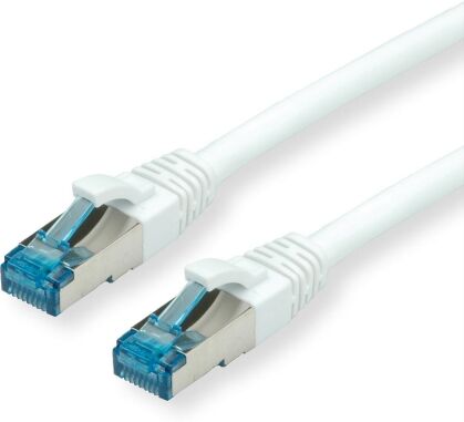 Value CAT6A-Netzwerkkabel, S/FTP, 15m, weiß