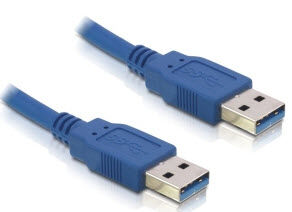 DeLock 82537 - USB3-Kabel A-Stecker zu A-Stecker - 5m
