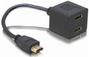 DeLock 65056 - Adapter HDMI Stecker zu 2x HDMI Buchse