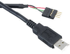 Akasa Externes zu Internes USB Kabel - 40 cm