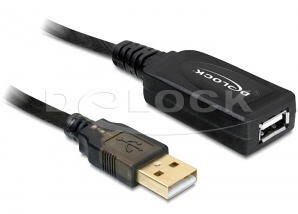 DeLock 82689 - USB2 Verlängerungskabel aktiv - 15m