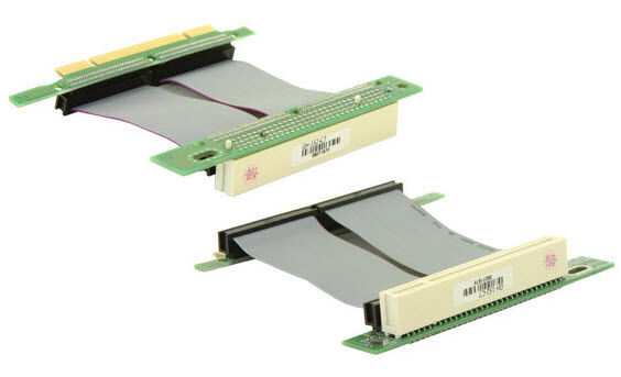 DeLock 89130 - Riser-Karte 1x PCIe x16 mit flexiblem Kabel
