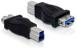 DeLock 65179 - Adapter USB 3.0-A Stecker > USB 3.0-B Buchse