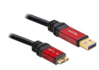 DeLock 82762 - Kabel USB 3.0-A > micro-B Stecker / Stecker 3 m Premium