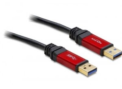 DeLock 82744 - Kabel USB 3.0-A Stecker / Stecker 1 m Premium