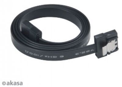 Akasa Proslim SATA 3 Kabel 30cm gerade - black