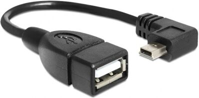 DeLock 83245 - Kabel USB mini Stecker > USB 2.0-A Buchse OTG 16 cm