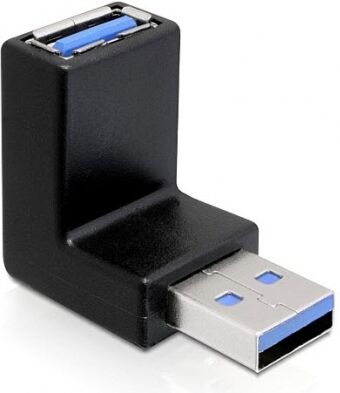 DeLock 65340 - Adapter USB 3.0 Stecker-Buchse gewinkelt 270 Grad vertikal