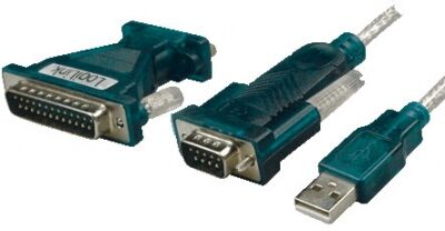 Logilink UA0042A - USB 2.0 zu Seriell Adapter