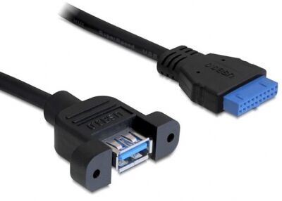Delock 83118 - Kabel USB 3.0 Pin Header Buchse > 1 x USB 3.0-A Buchse