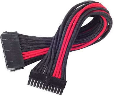 Silverstone ssT-PP07-MBBR - 1 x Motherboard 24pin connector - Black/Red