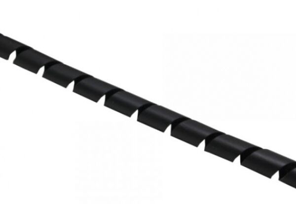 InLine Spiralband Kabelschlauch 18mm x 10m - Schwarz