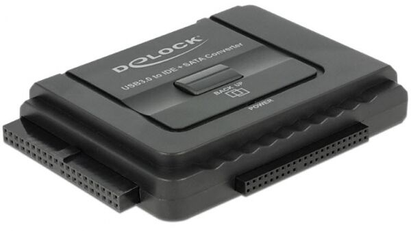 DeLock 61486 - Konverter USB 3.0 zu SATA 6 Gb/s / IDE 40 Pin / IDE 44 Pin mit Backup Funktion