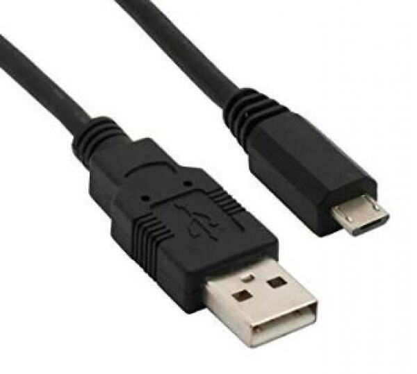 InLine 31715 - Micro-USB 2.0 Kabel, USB-A Stecker an Micro-B Stecker, schwarz, 1,5m