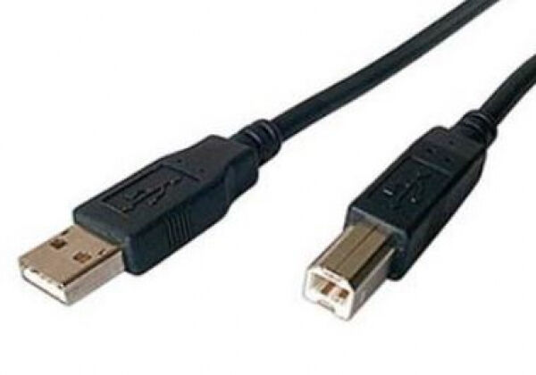Sharkoon Kabel USB2.0 A-B Schwarz 2,0m