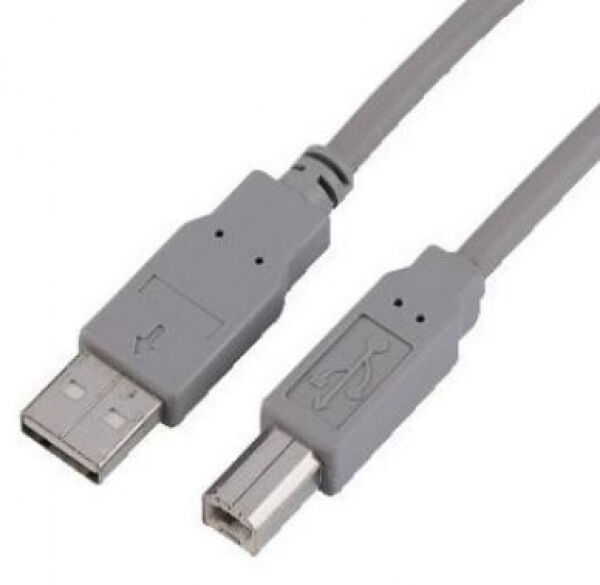 Sharkoon Kabel USB2.0 A-B Grau 0,5m