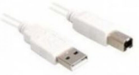 Sharkoon Kabel USB2.0 A-B Weiss 0,5m