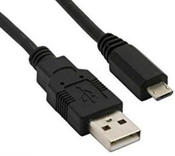 Sharkoon USB2.0 A-B Micro Schwarz 1,0m