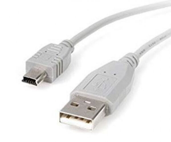 Sharkoon USB2.0 A-B Mini Weiss 2,0m